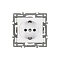 Механизм электрической розетки SCT-MEU1-PL-WH (250V, 16A) (Arlight, -)