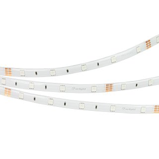 Светодиодная лента RTW 2-5000SE 24V RGB (5060, 150 LED, LUX) (Arlight, 7.2 Вт/м, IP65)