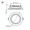 Светодиодная панель LT-R200WH 16W Warm White 120deg (Arlight, IP40 Металл, 3 года)