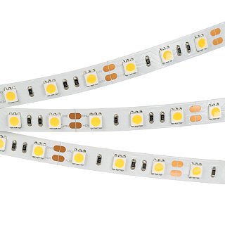 Светодиодная лента RT2-5050-60-12V White (300 LED) (NormaLED, 14.4 Вт/м, IP20)