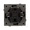 Механизм выключателя одноклавишный проходной SWT-TENDO-MKP1-SFPL-BK (230V, 10A) (Arlight, Матовый черный)