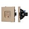 Механизм компьютерной розетки SCT-TENDO-MPC1-PL-GD (RJ-45, CAT6) (Arlight, Песочный)