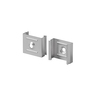 Комплект креплений (для профиля 27x20) 4 шт., ALM-2720-MT 642071