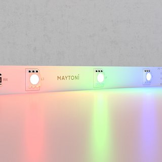 Светодиодная лента 24В 5050 7,2Вт/м Цветная (RGB) 5м IP20