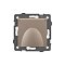 Механизм розетки влагозащищённый SCT-MCP-PL-GD-V (250V, 16A) (Arlight, -)