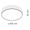 Потолочный светильник C032CL-L43B4K - 35 Вт LED