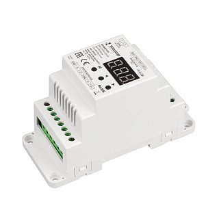 INTELLIGENT ARLIGHT Конвертер DALI-DMX-301-82-D2-DIN White (12-48V, Reverse) (IARL, IP20 Пластик, 5 лет)