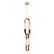 Светильник SP-AMPIRIUS-HANG-H610-L120-7W MIX (BRASS, 360 deg, 230V) (Arlight, IP20 Металл, 3 года)