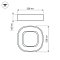Светильник SP-TOR-QUADRAT-S550x550-53W Day4000 (WH, 120 deg) (Arlight, IP20 Металл, 3 года)