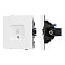 Механизм компьютерной розетки SCT-TENDO-MPC1-PL-WH (RJ-45, CAT6) (Arlight, Белый)