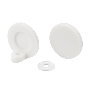 Заглушка MOONLIGHT-ROUND-30-CAP-SIDE-L-SET-WH (Arlight, Пластик)