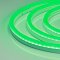 Гибкий неон ARL-NEON-2615GH-SIDE 24V Green (Arlight, 8 Вт/м, IP65)