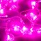Светодиодная гирлянда ARD-STRING-CLASSIC-10000-CLEAR-100LED-FLASH PINK (230V, 7W) (Ardecoled, IP65, 1 год)
