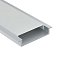 Алюминиевый профиль встраиваемый с фланцем 30x6 (Серебро, 2 м), ALM003S-2M