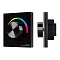 Панель SMART-P8-RGB-G-IN Black (12-24V, 3x4A, Rotary, 2.4G) (Arlight, IP20 Пластик, 5 лет)