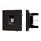Механизм компьютерной розетки SCT-NOBE-MPC1-SFPL-BK (RJ-45, CAT6) (Arlight, Черный оникс)