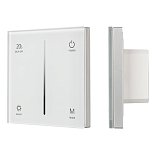 Панель SMART-P36-DIM-IN White (230V, 1.2A, TRIAC, Sens, 2.4G) (Arlight, IP20 Пластик, 5 лет)