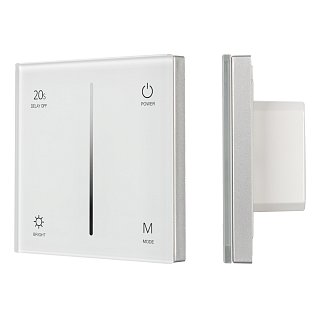 Панель SMART-P35-DIM-IN White (230V, 0-10V, Sens, 2.4G) (Arlight, IP20 Пластик, 5 лет)