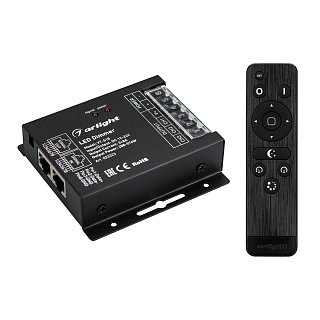 Диммер VT-S18-3x8A (12-24V, ПДУ Стик 12кн, RF) (Arlight, IP40 Металл, 3 года)