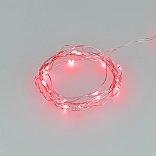 Светодиодная гирлянда ARD-DEW-HOME-2000-CLEAR-20LED-STD Red (1.5V, Battery Pack, Cork) (Ardecoled, IP20)