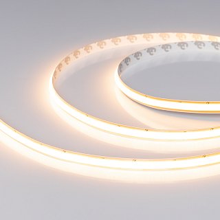 Светодиодная лента SOB-M288-10mm 24V Warm2700 (10 W/m, IP20, 5m) (Arlight, резка 1 светодиод)