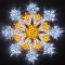 Фигура светодиодная ARD-SNOWFLAKE-M12-900x900-576LED White/Warm (230V, 36W) (Ardecoled, IP65, 1 год)