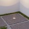 Светильник ART-GROUND-SLIM-R150-12W Warm3000 (SL, 35 deg, 24V) (Arlight, IP67 Металл, 3 года)
