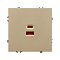 Механизм розетки с быстрой USB зарядкой SCT-NOBE-MUAC-SFPL-FC-GD (65W, QC3) (Arlight, Золотой песок)