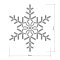 Фигура светодиодная ARD-SNOWFLAKE-M3-920x920-432LED White (230V, 27W) (Ardecoled, IP65, 1 год)
