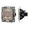 Механизм компьютерной розетки SCT-MPC1-PL-GD-V (RJ-45, CAT6) (Arlight, -)