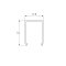 Экран ARH-WIDE-(B)-H20-2000 RCT Clear-PM (Arlight, Пластик)