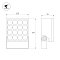 Светильник ALT-BLOCK-S220x220-50W Warm3000 (GR, 3 deg, 230V) (Arlight, IP66 Металл, 3 года)