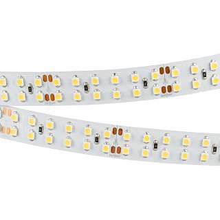 Светодиодная лента RT 2-5000 24V Cool 8K 2x2 (3528, 1200 LED, LUX) (Arlight, 19.2 Вт/м, IP20)