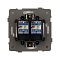 Механизм компьютерной розетки двойной SCT-TENDO-MPC2-PL-WH (RJ-45, CAT6) (Arlight, Белый)