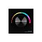 Панель SMART-P8-RGB-G-IN Black (12-24V, 3x4A, Rotary, 2.4G) (Arlight, IP20 Пластик, 5 лет)