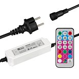 Контроллер ARD-CLASSIC-SYNC-RGB-3000LED Black (230V, 250W, RF ПДУ) (Ardecoled, Закрытый)