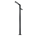 Опора-светильник OXOR-STER-Z-1600x100x100-L3000-100W Warm3000 (BK, 230V) IP65 (Arlight, -)