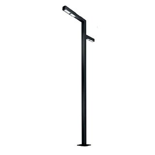 Опора-светильник OXOR-STER-Z-1600x100x100-L3000-100W Warm3000 (BK, 230V) IP65 (Arlight, -)