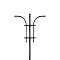 Кронштейн OXOR-SB3-2 BLACK (Arlight, Сталь)