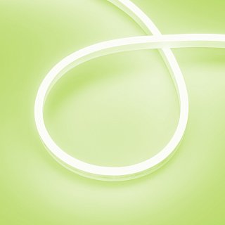 Лента герметичная AURORA-PS-A120-12x6mm 24V Lemon (10 W/m, IP65, 2835, 5m) (Arlight, Силикон, 2 года)