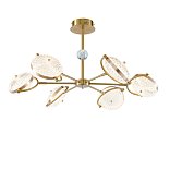Люстра FR5209PL-L42G Звездный / Stellar 38 Вт LED с пультом ДУ