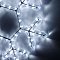 Фигура светодиодная ARD-SNOWFLAKE-M7-450x375-108LED White (230V, 6.5W) (Ardecoled, IP65, 1 год)
