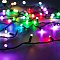 Светодиодная гирлянда ARD-STRING-CLASSIC-10000-BLACK-100LED-MILK-SYNC RGB (230V, 6.5W) (Ardecoled, IP65, 1 год)