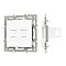 Механизм компьютерной розетки двойной SCT-MPC2-PL-WH (RJ-45, CAT6) (Arlight, -)