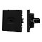 Механизм HDMI розетки SCT-NOBE-MHD1-SFPL-BK (Arlight, Черный оникс)
