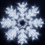 Фигура светодиодная ARD-SNOWFLAKE-M8-950x950-540LED White (230V, 33W) (Ardecoled, IP65, 1 год)