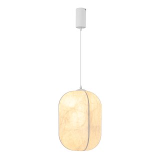 Светильник SP-SETA-HANG-L410х300-7W Warm2700 (WH, 320 deg, 230V) (Arlight, IP20 Натуральный шелк, 3 года)
