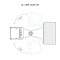 Профиль SL-LINE-3638-LW-2000 ANOD GOLD (Arlight, Алюминий)