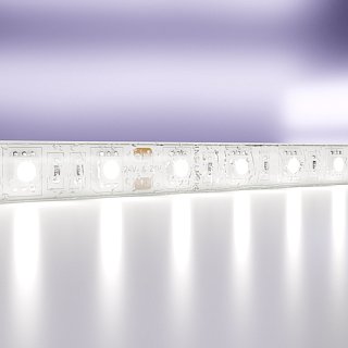 Светодиодная лента 24В 5050 14,4Вт/м 6000K 5м IP65