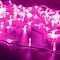Светодиодная гирлянда ARD-STRING-CLASSIC-10000-WHITE-100LED-FLASH PINK (230V, 7W) (Ardecoled, IP65, 1 год)